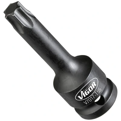 Image de VIGOR V7017 T55 Douille à choc 78, 78 12,5 (1/2&quot;)