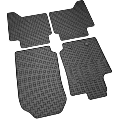 Image de AutoStyle CK RFO01 Ensemble de tapis sol caoutchouc avant et arrière 4 noir FORD: Ranger Mk3