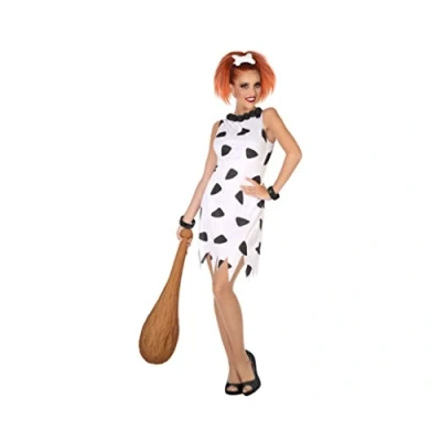 Image de Déguisement de Wilma Coquette pour femme ANGEL TOMAS, SA M/L Blanc Carnaval et fêtes à thème