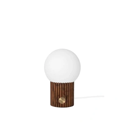 Image de Globen Lighting Lampe de table Hubble Ø15 cm Noyer