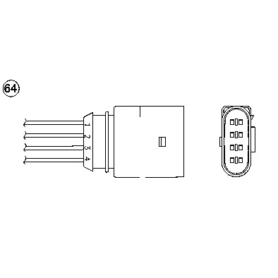 Image de NGK 91822 Sonde lambda 4