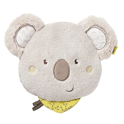 Image de Fehn 064223 Bouillotte Koala Coussin Chauffant/Rafraîchissant aux Noyaux de Cerise dans une Adorable Forme Pour Bébés et Tout Petits dès 0 Mois Taille 20 cm