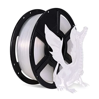 Image de FLASHFORGE PLA 3D Printing Filament 1.75mm 1KG/Roll for Creator Series (Natural) Transparent 29919