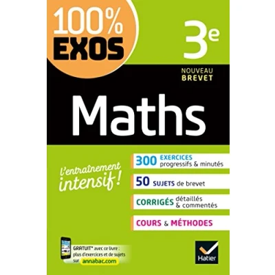 Image de Maths 3e: exercices résolus Troisième Livre d’occasion Bon