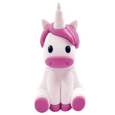Image de Ulticool Licorne 128 GB USB Unicorn Go Flash Drive 3.0 Haute Vitesse Mémoire Stick Stockage de Données Clé Design Unique et Original Rose Blanc