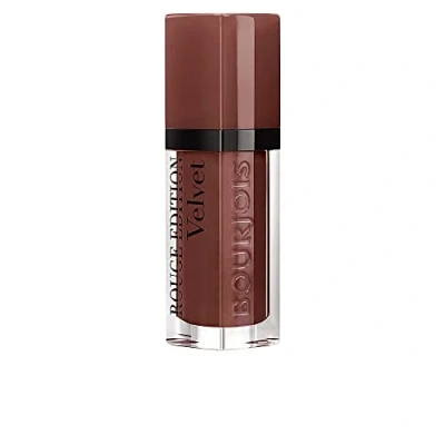 Image de Bourjois Rouge à lèvres Edition Velvet Formule liquide Fini mat et intense Longue Tenue 33 Brun’Croyable 7,7ml