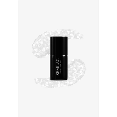 Image de Semilac UV GEL Polish Vernis à ongles (base coat), Femme, Taille: 7 ml, Ice crushed