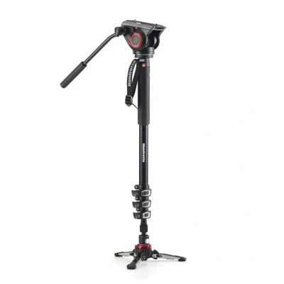 Image de Manfrotto MVMXPRO500 pieds pour camescopes 1/4, 3/8 Aluminium Noir Neuf