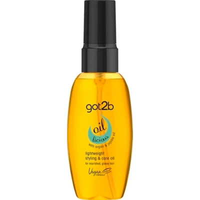 Image de Schwarzkopf Got2b Oil Licious Tame &amp; Shine Styling 50 ml