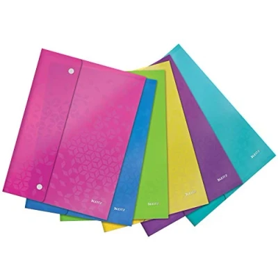 Image de Leitz WOW Lot de 6 porte documents A4 Couleurs assorties