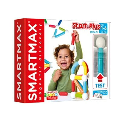 Image de SmartMax Start Plus Jouet de Construction Magnétique 30 Pièces à Assembler Pour Enfants Partir 1 An
