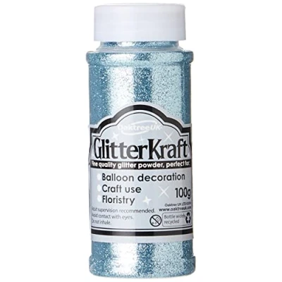 Image de Eleganza Fine de qualité Paillettes, Bleu Clair, 3 x 9 cm