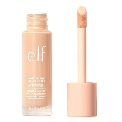 Image de e.l.f. halo Glow Filtre liquide éclatant booster d’éclat pour une peau radieuse, infusé avec de l&#039;acide hyaluronique 7 Deep Rich