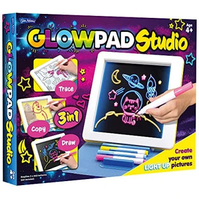 Image de John Adams , GLOWPAD 3 in 1 Studio: Create your own light up pictures! Arts &amp; crafts Ages 4+