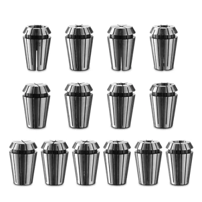 Image de Genmitsu ER20 Lot de 14 collets fraisage 1/16&quot; à 1/2&quot; CNC pour machine gravure, routeur et pilote