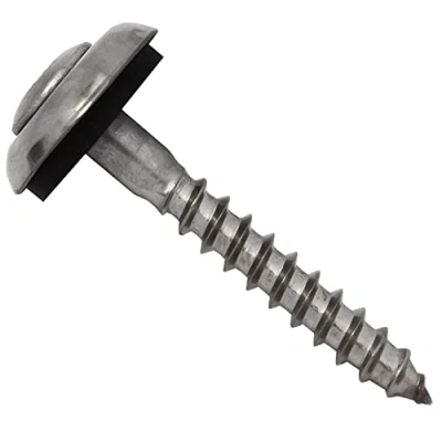 Image de twistec SPENGLER Vis avec 15 mm Mousse Heibe, acier inoxydable A2 4,5 x 45 mm, lot de 100