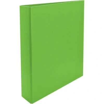 Image de Raylu Paper® classeur 4 anneaux en D de 40 mm, A4 avec rangement pour documents, format 33,5 cm haut x 26 large et dos 6 d&#039;épaisseur (vert clair)