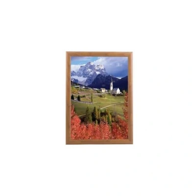 Image de M&amp;T DISPLAYS Cadre clic clac Snap Frame aspect Bois
