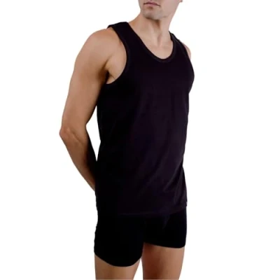 Image de pierre cardin underwear Debardeur Homme Coton, Noir, Maillot de Corps XL