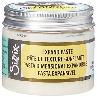 Image de Sizzix 664570 Effectz Développer Pâte Blanc 150 ML, White, taille unique