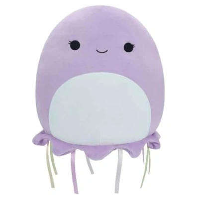 Image de Squishmallows Originaux 30cm Anni la Méduse Violette Violette, Ajoute à Ton équipe, Peluche Ultra Douce