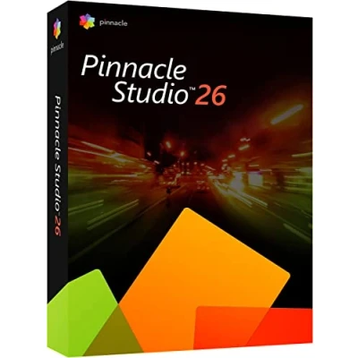Image de Corel Pinnacle Studio 26 Logiciel de montage vidéo et d’enregistrement d’écran 1 appareil PC Key Card