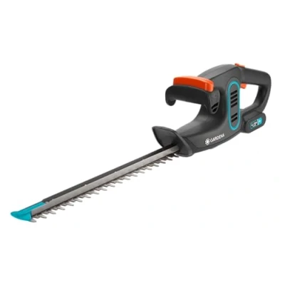 Image de Gardena Taille Haies EasyCut Li : buissons avec Batterie puissante de 14,4 V ION, poignée ErgoTec et butée d&#039;arrêt (9836 20)