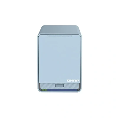 Image de QNAP QMiroPlus 201W NAS Bureau Intel® Celeron® J4125 4 Go DDR4 Turbo System Bleu Neuf
