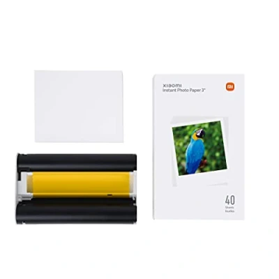 Image de Xiaomi Mi Portable Photo Printer Instant 1S Paper (3 inch, 40 Sheets) EU BHR6756GL
