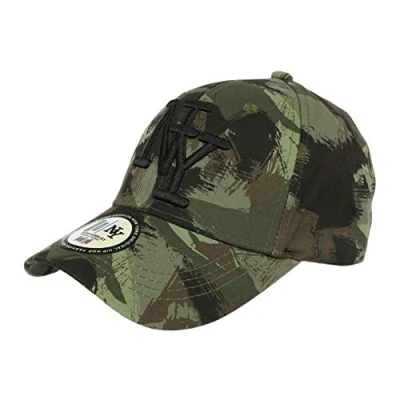 Image de Casquette NY Camouflage Armee Fashion Vert et Noir Baseball Warry Taille: Taille Unique Couleur: Mixte