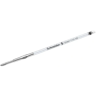 Image de Schneider 171001 Slider 710 Mine de stylo à bille (technologie ViscoGlide, largeur trait XB) 10 pièces, noir