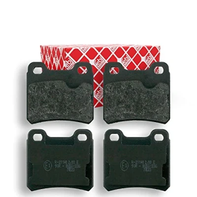 Image de FEBI BILSTEIN 16135 Jeu de plaquettes frein Essieu arrière contact signal d&#039;usure exclu OPEL: Calibra A, Astra F CC, Berline