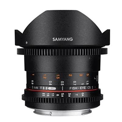 Image de Samyang Objectif Fisheye pour Nikon 8 mm T3.8 CS II Noir