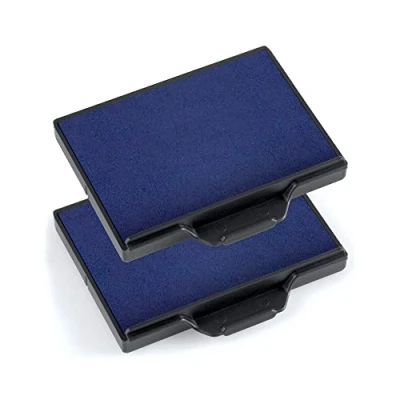 Image de Trodat 6/58 cassettes d&#039;encrage de remplacement pour Professional 5208 et 5480 Bleu pack 2