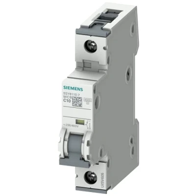 Image de Siemens 5sy6 Interrupteur automatique 70 6 kA curva c 1 pôle A