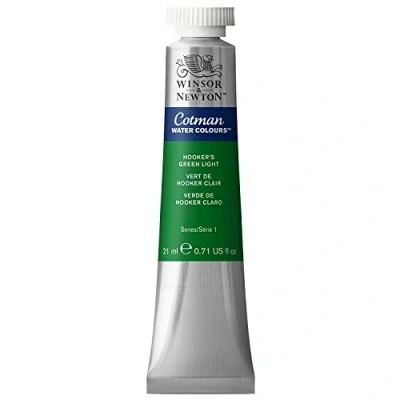 Image de Winsor &amp; Newton Cotman Aquarelle Tube 21ml Vert de Hooker Clair