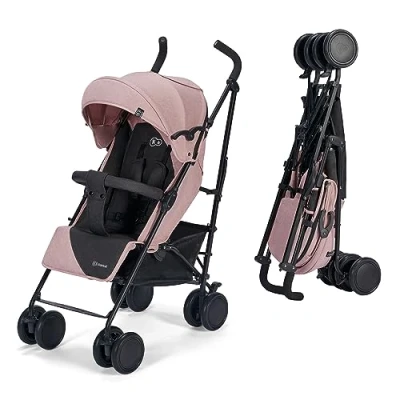 Image de Poussette canne SIESTA Kinderkraft Position allongée Pliable/Compacte Rose