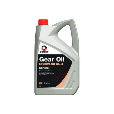 Image de COMMA GO45L Huile de transmission 80W 90 5I contenant l&#039;huile minérale