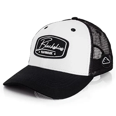 Image de Blackskies Razor Baseball Casquette, Homme, Taille: One Size, Schwarz/weiß