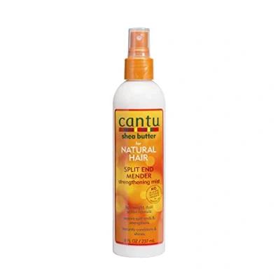 Image de Cantu Spray Hydratant Pointes Fourchues Répare et Hydrate Sublime les Cheveux Bouclés Enrichi en Beurre de Karité Sans Sulfates, Parabènes, Silicones 237 ml