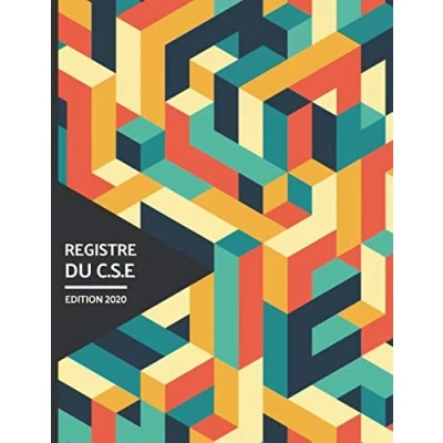 Image de Registre du CSE: conforme au Code Travail Edition 2020. 100 pages format A4.