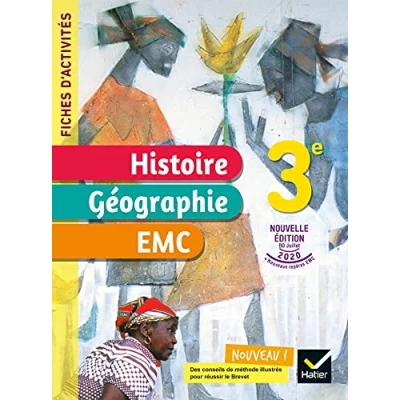 Image de Histoire Géographie EMC 3e Fiches d&#039;activités Livre d’occasion Correct