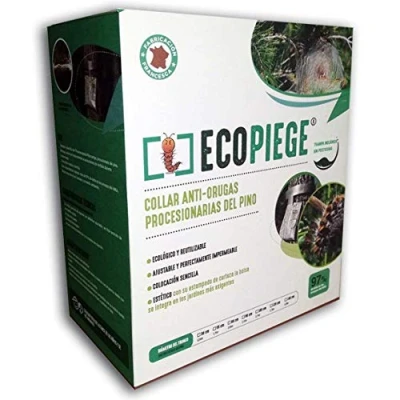 Image de Collier ECOPIEGE® Version Ecorce : Chenilles Processionnaires du Pin 55 cm