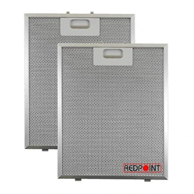 Image de Kit 2 pièces. Filtre aluminium pour hotte Best 239 x 298 9 mm.