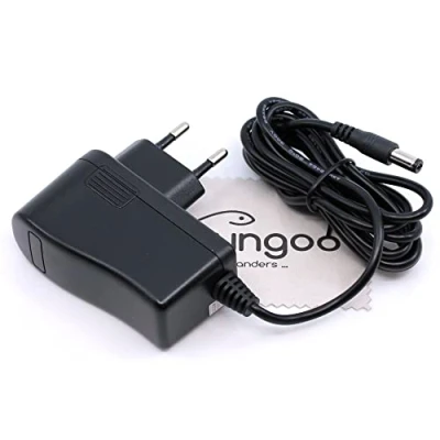 Image de Chargeur Compatible Grundig VCH 9930, 9630 Cordon de Charge aspirateur à Batterie avec Chiffon Nettoyage d&#039;écran mungoo
