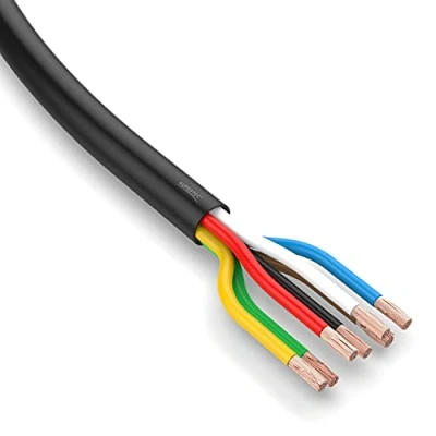 Image de AUPROTEC câble Multiconducteur 2 13 Fil électrique au mètre pour Application Automobile Choix: 7 Fils x 1.0 mm² Rond