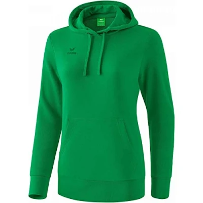 Image de Erima Basic Uni Sweat à Capuche Femme Émeraude FR: XL (Taille Fabricant: 42)