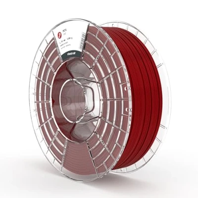 Image de extrudr® PETG ø1.75mm (1.1kg) &#039;HELLFIRE RED&#039; 3D printer filament Made in Austria