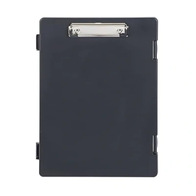 Image de MAUL Porte Bloc A4, Conférencier avec ouverture latérale au Format Documents et Documents, Idéal pour l&#039;École, l&#039;université le Bureau, Noir