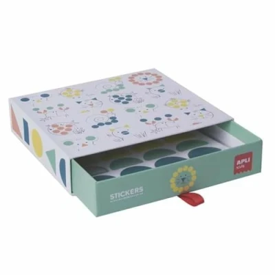 Image de kit créatif enfant Apli Agipa Gommettes Géométriques Animaux Multicolore À partir de 3 ans 1